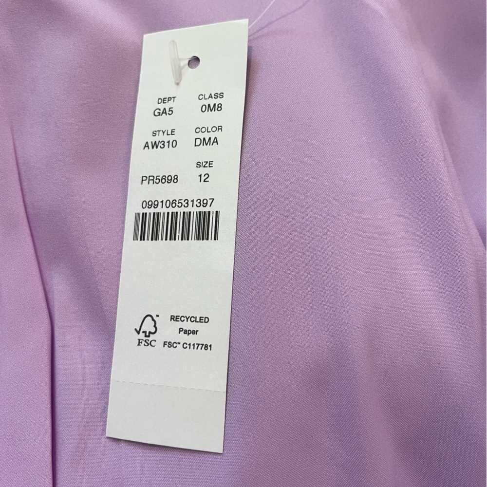 J. Crew Light Purple No. 3 Pencil Skirt Size 12 New - Picture 7 of 12